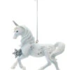 Kurt Adler Silver And White Unicorn Ornament 1 Kurt Adler Silver And White Unicorn Ornament -Ornaments Shop 010542B 73323.1627478646