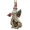 Kurt Adler Birch Berry Santa With Squirrel Ornament -Ornaments Shop 010627B BIRCH SANTA WITH SQUIRREL ORNAMENT 97831.1646252434