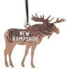 Copper New Hampshire Moose Ornament -Ornaments Shop 010815 Copper New Hampshire Moose Ornament 04110.1665084488
