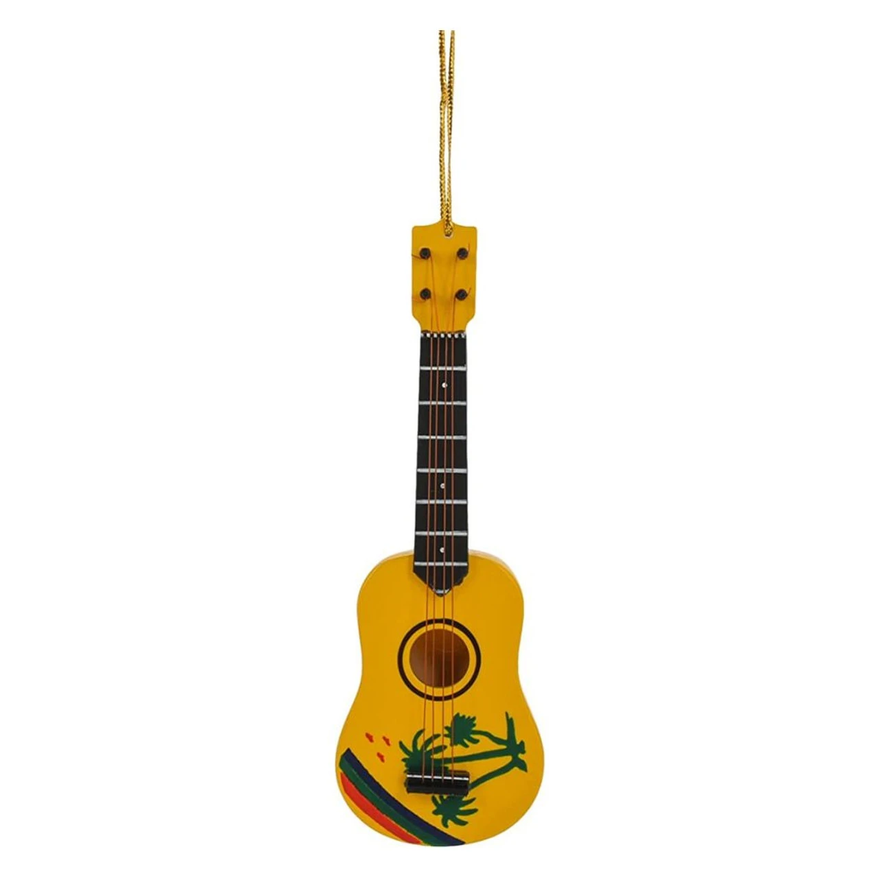 Tropical Ukulele Ornament 3 Tropical Ukulele Ornament
