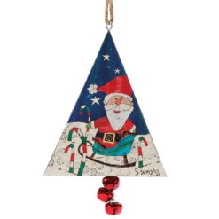 Santa Tin Ornament -Ornaments Shop 011377 Santa Tin Ornament 2 91734.1659013877