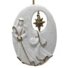 Glittered Holy Family Ornament -Ornaments Shop 011861 Glittered Holy Family Ornament 32844.1648495767