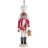 Kurt Adler Black Chef With Gingerbread Cookie Nutcracker Ornament -Ornaments Shop 012083B Black Chef With Gingerbread Cookie Nutcracker Ornament 80117.1654796486