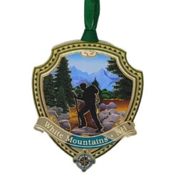 White Mountains Hiker Ornament