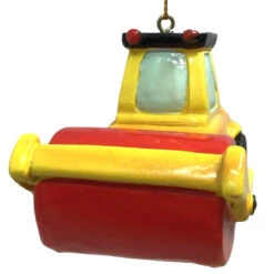 Kurt Adler Construction Roller Ornament -Ornaments Shop 013076A Construction Roller Ornament front 44681.1648054574
