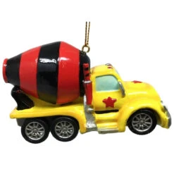 Kurt Adler Cement Truck Ornament