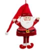Kurt Adler Standing Red & White Santa Ornament -Ornaments Shop 013099A Standing Red White Santa Ornament 03885.1654879510