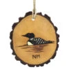 Handmade Wood Burn Carving Ornament Of Loon Inscribed With (NH) New Hampshire 2 Handmade Wood Burn Carving Ornament Of Loon Inscribed With (NH) New Hampshire -Ornaments Shop 013651 Loon New Hampshire Ornament 33712.1665064012