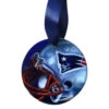 New England Patriots Disc Ornament -Ornaments Shop 013671 New England Patriots Disc Ornament 45188.1665158253