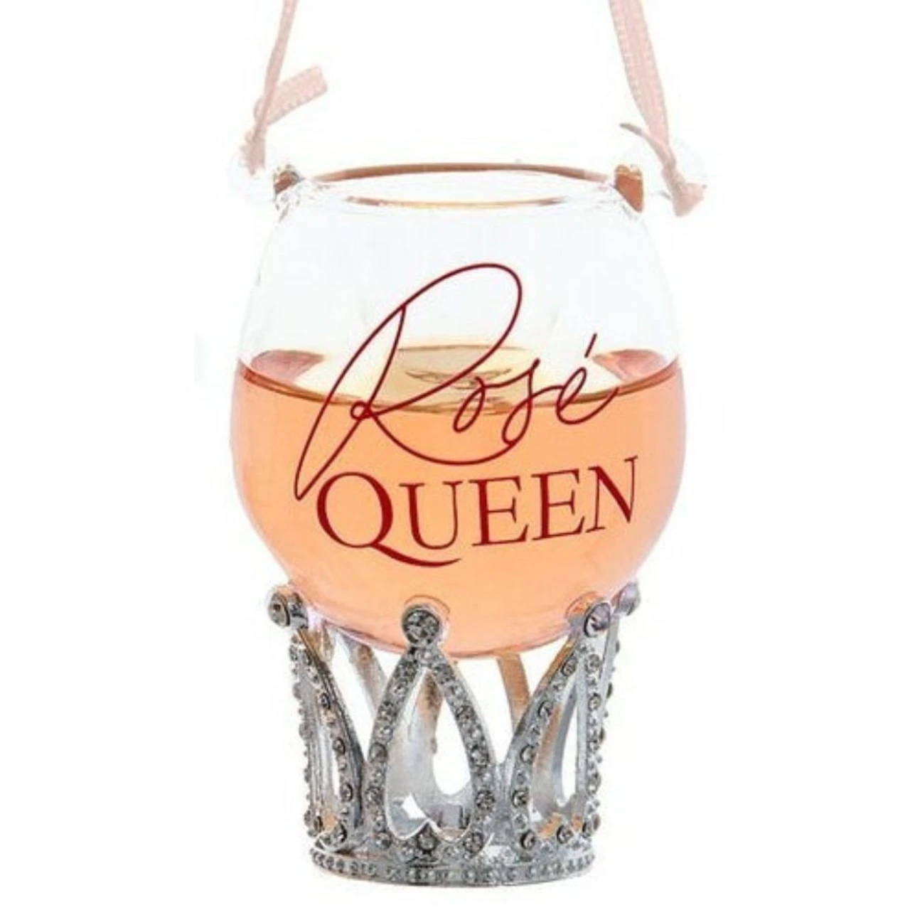 Kurt Adler Rosé Queen Ornament 3 Kurt Adler Rosé Queen Ornament