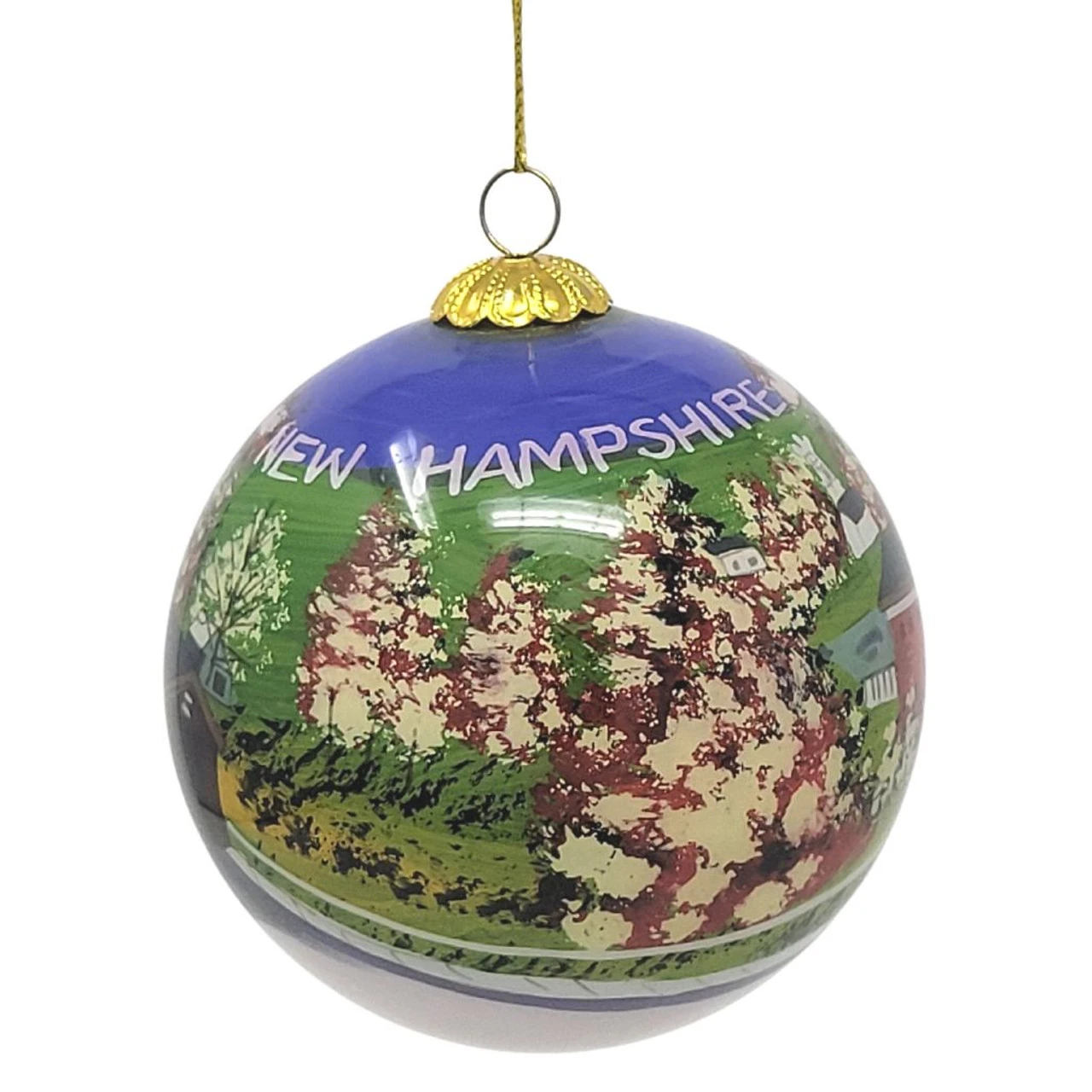 New Hampshire Covered Bridge Ornament 4 New Hampshire Covered Bridge Ornament - Image 2