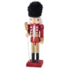 Kurt Adler Red & Gold Hollywood Nutcracker Ornament