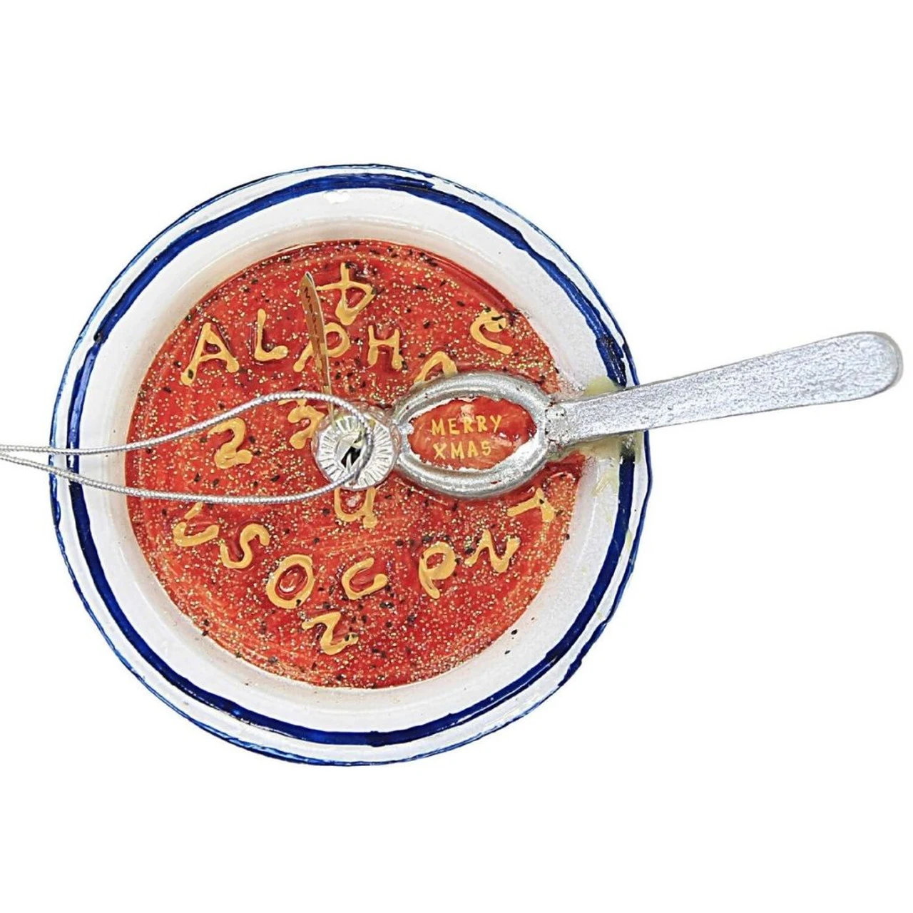 Cody Foster - Not Very Merry Alphabet Soup Ornament - Image 2