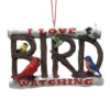 Kurt Adler I Love Bird Watching Ornament -Ornaments Shop 018632 Kurt Adler I Love Bird Watching Ornament 79304.1646236394