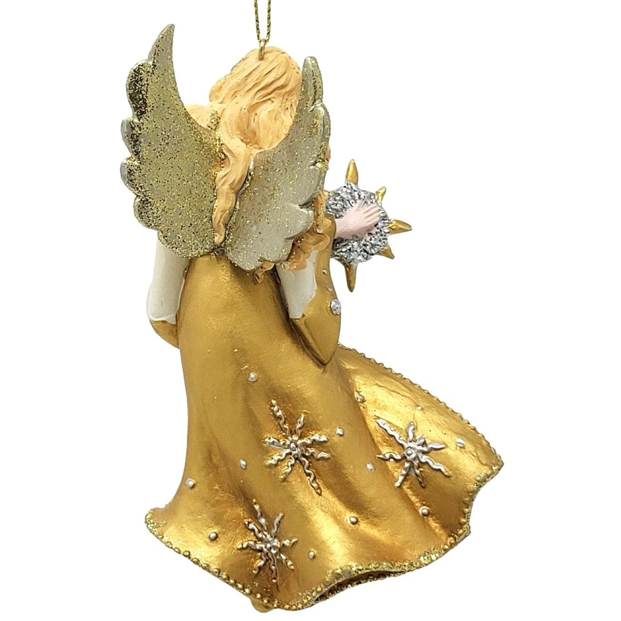 Kurt Adler Blonde Angel Ornament 4 Kurt Adler Blonde Angel Ornament - Image 2