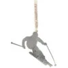 Silver Skier New Hampshire Ornament -Ornaments Shop 019323 Silver Skier New Hampshire Ornament 21897.1665076748