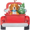 Kurt Adler Personalized Beagle In Back Of Truck Ornament -Ornaments Shop 019401 Personalized Beagle In Back Of Truck Ornament 81335.1650376219