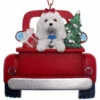 Kurt Adler Personalized Maltese In Back Of Truck Ornament 2 Kurt Adler Personalized Maltese In Back Of Truck Ornament -Ornaments Shop 019421 Personalized Maltese In Back Of Truck Ornament 30721.1650388370
