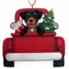Kurt Adler Personalized Rottweiler In Back Of Truck Ornament -Ornaments Shop 019426 Personalized Rottweiler In Back Of Truck Ornament 07222.1650389288