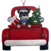 Kurt Adler Personalized Schnauzer In Back Of Truck Ornament -Ornaments Shop 019427 Personalized Schnauzer In Back Of Truck Ornament 69648.1650389518