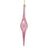 Hand Blown Glass Pink Icicle Ornament 2 Hand Blown Glass Pink Icicle Ornament -Ornaments Shop 040647C 94976.1694721750