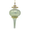 Green Classy Swirl Sphere Finial Glass Ornament -Ornaments Shop 040676B 59037.1694722120