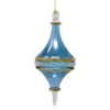 Blue And Gold Rounded Diamond Glass Ornament -Ornaments Shop 040856A 1 62103.1691777237