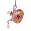 Small Pink Pouring Tea Pot Ornament