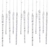 Kurt Adler Clear Glass Icicle Set Of 24 2 Kurt Adler Clear Glass Icicle Set Of 24 -Ornaments Shop 043730 Clear Glass Icicle Set of 24 03573.1663083451