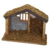 Kurt Adler 11" Medium Wood Stable 2 Kurt Adler 11" Medium Wood Stable -Ornaments Shop 089017B 87916.1621931967