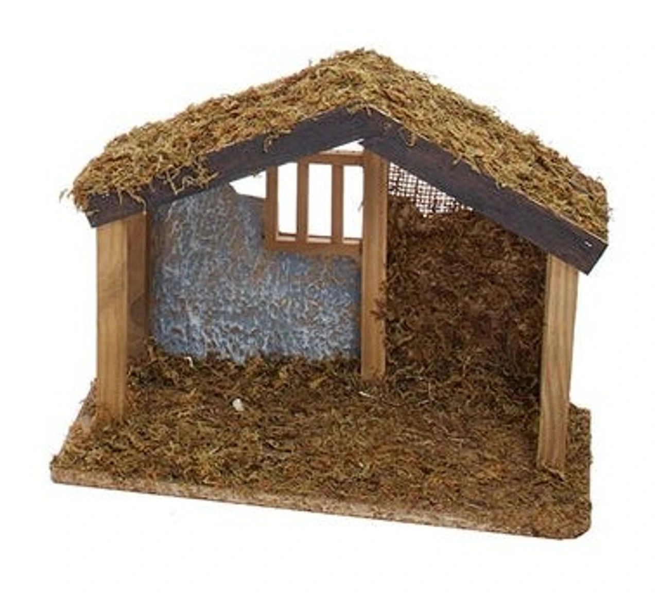 Kurt Adler 11" Medium Wood Stable 3 Kurt Adler 11" Medium Wood Stable