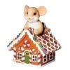 3.2" Mouse Sitting On A Gingerbread House Figurine - Charming Tails -Ornaments Shop 1017 Untitled design 89590.1675929661