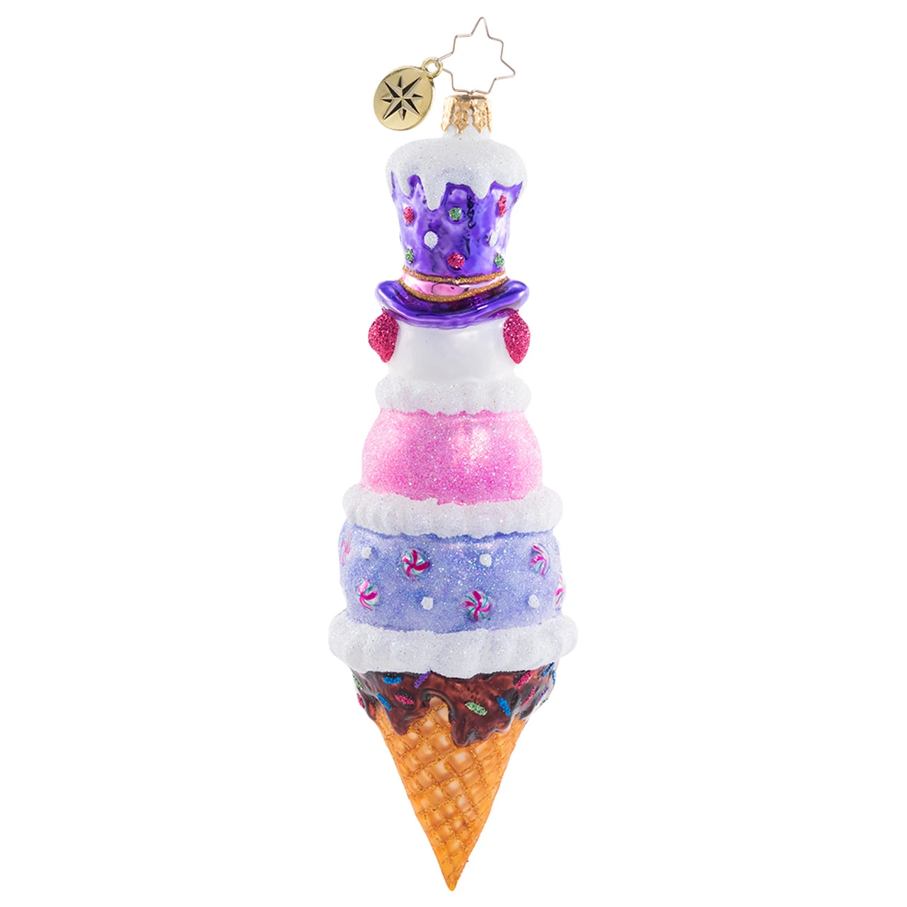 Christopher Radko - A Cold And Frosty Treat Ornament 4 Christopher Radko - A Cold And Frosty Treat Ornament - Image 2