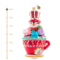 Christopher Radko - Cupful Of Cuteness! Ornament -Ornaments Shop 1020800.FRT 97898.1636722097