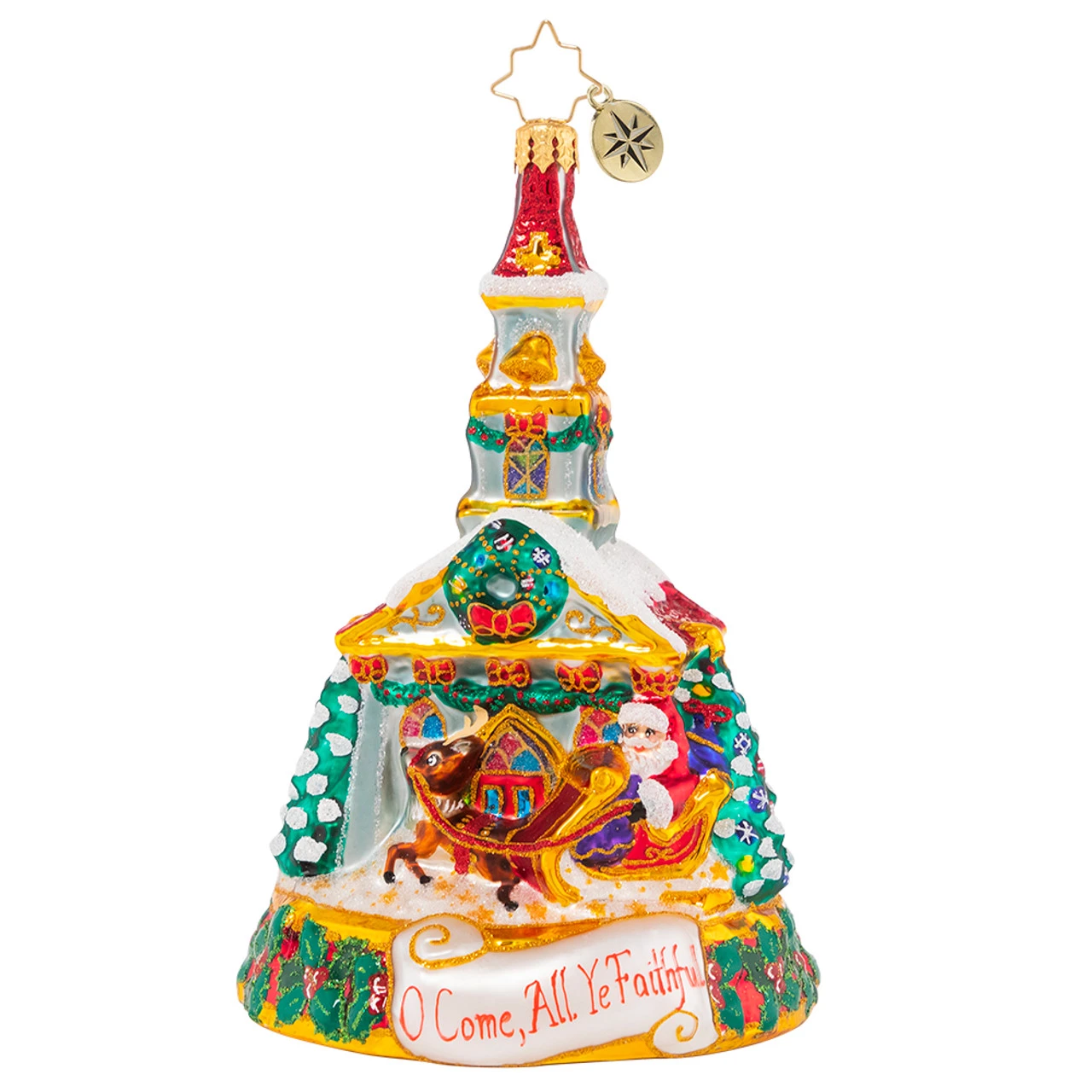 Christopher Radko - Worshippers Welcome Ornament 3 Christopher Radko - Worshippers Welcome Ornament