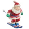 Glittery Skiing Santa Ornament -Ornaments Shop 1114 Untitled design 31639.1680309114