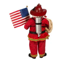 Kurt Adler Fabriché™ Fireman With American Flag Santa -Ornaments Shop 118 Untitled design 2 33294.1652793723