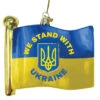 Kurt Adler We Stand With Ukraine Flag Glass Ornament -Ornaments Shop 1230 Untitled design 02734.1679392373