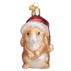 Old World Christmas - Standing Christmas Bunny Ornament