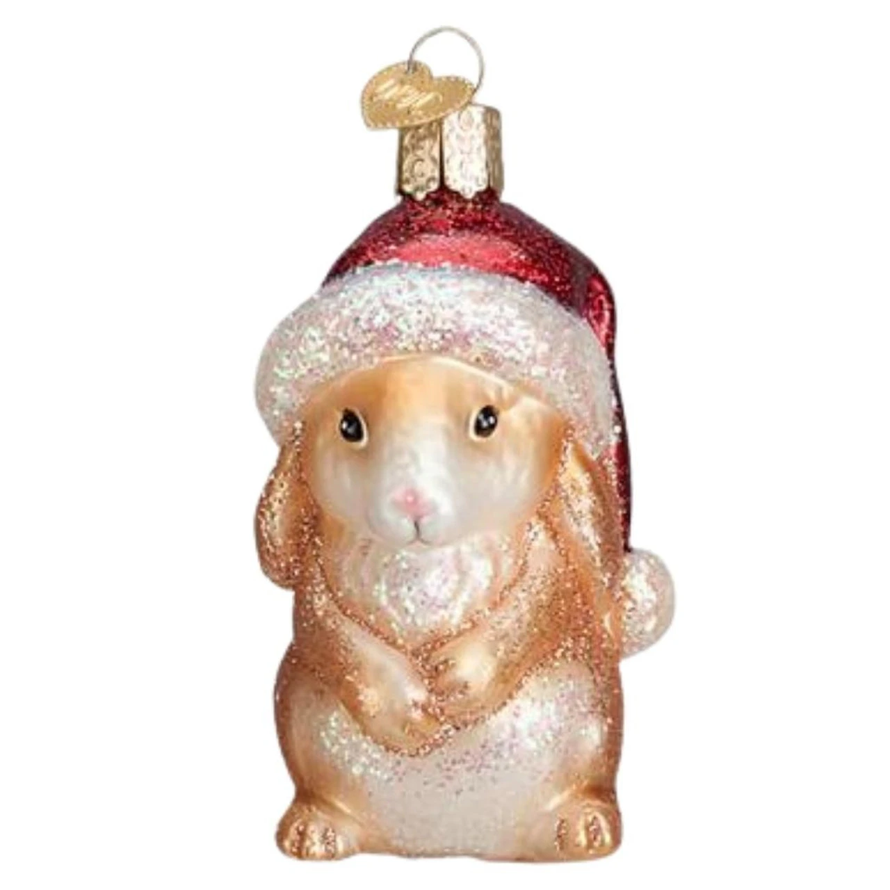 Old World Christmas - Standing Christmas Bunny Ornament 3 Old World Christmas - Standing Christmas Bunny Ornament