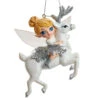 Kurt Adler White And Silver Fairy On Deer Ornament 2 Kurt Adler White And Silver Fairy On Deer Ornament -Ornaments Shop 1254 Untitled design 80067.1679657005