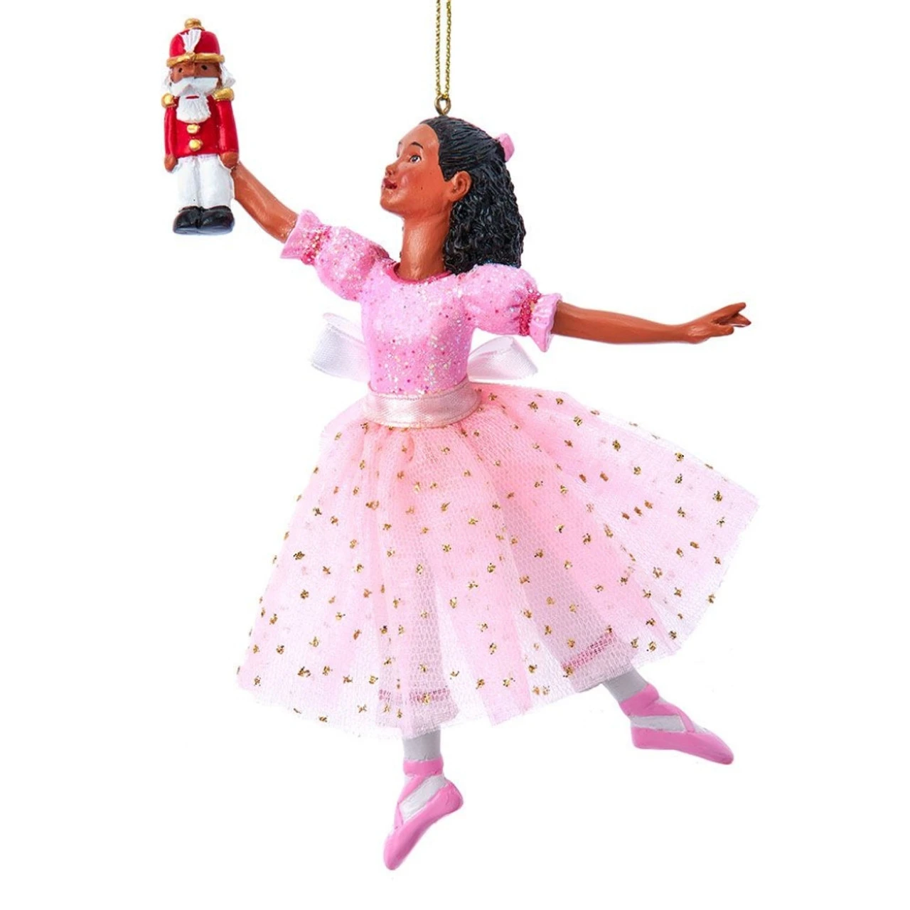 Kurt Adler African American Clara Ballerina Ornament 3 Kurt Adler African American Clara Ballerina Ornament