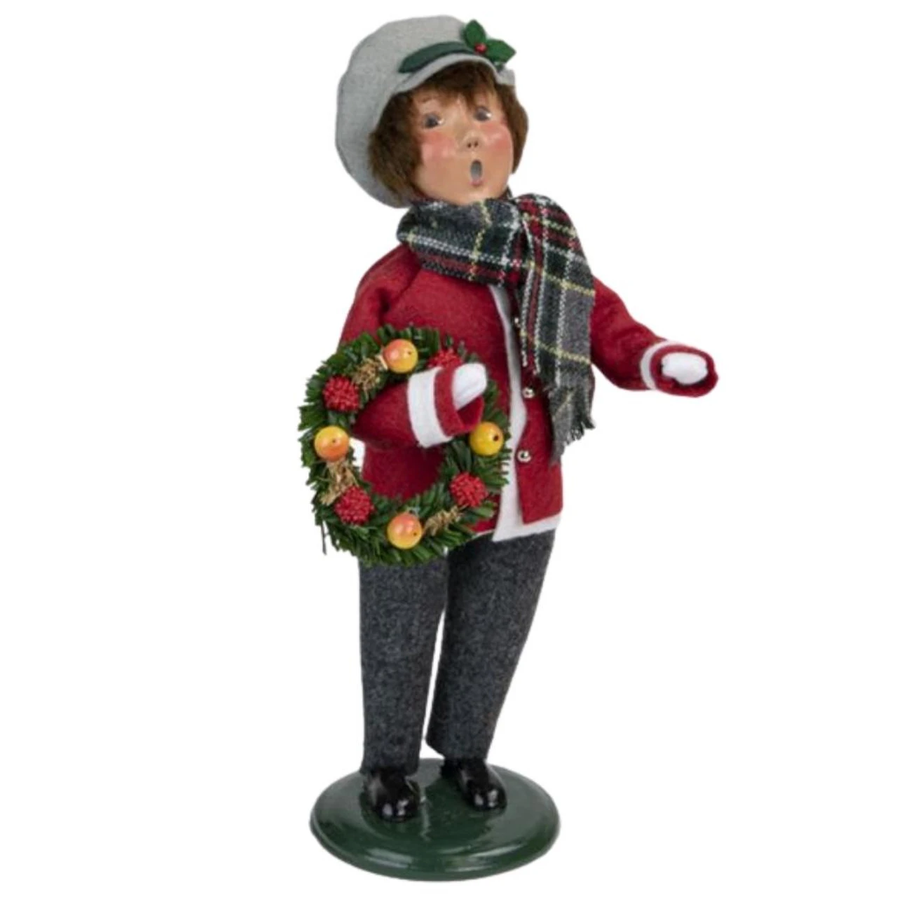 Byers' Choice - Walker Family Boy Caroler 4 Byers' Choice - Walker Family Boy Caroler - Image 2