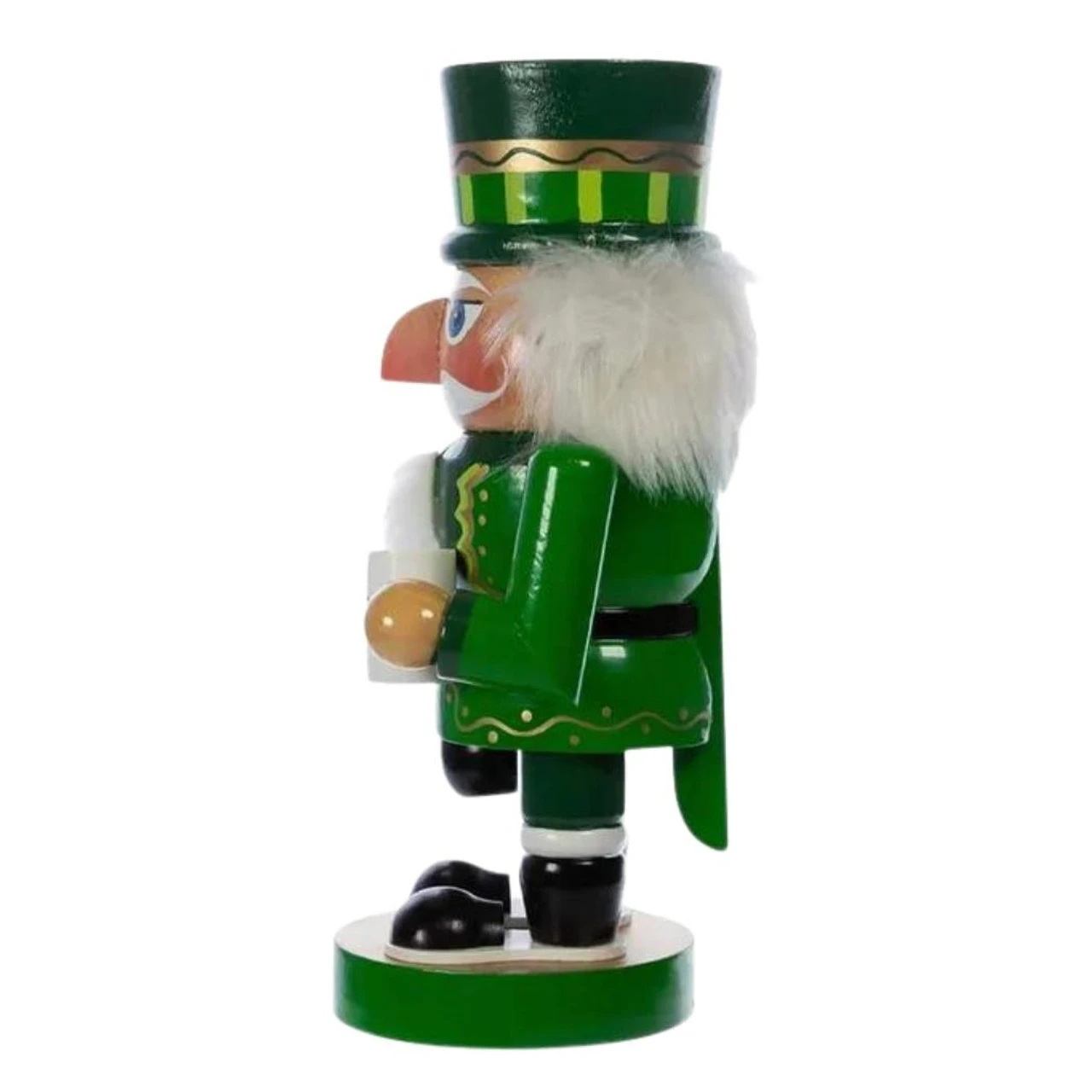 Kurt Adler Wooden Irish Nutcracker 5 Kurt Adler Wooden Irish Nutcracker - Image 3