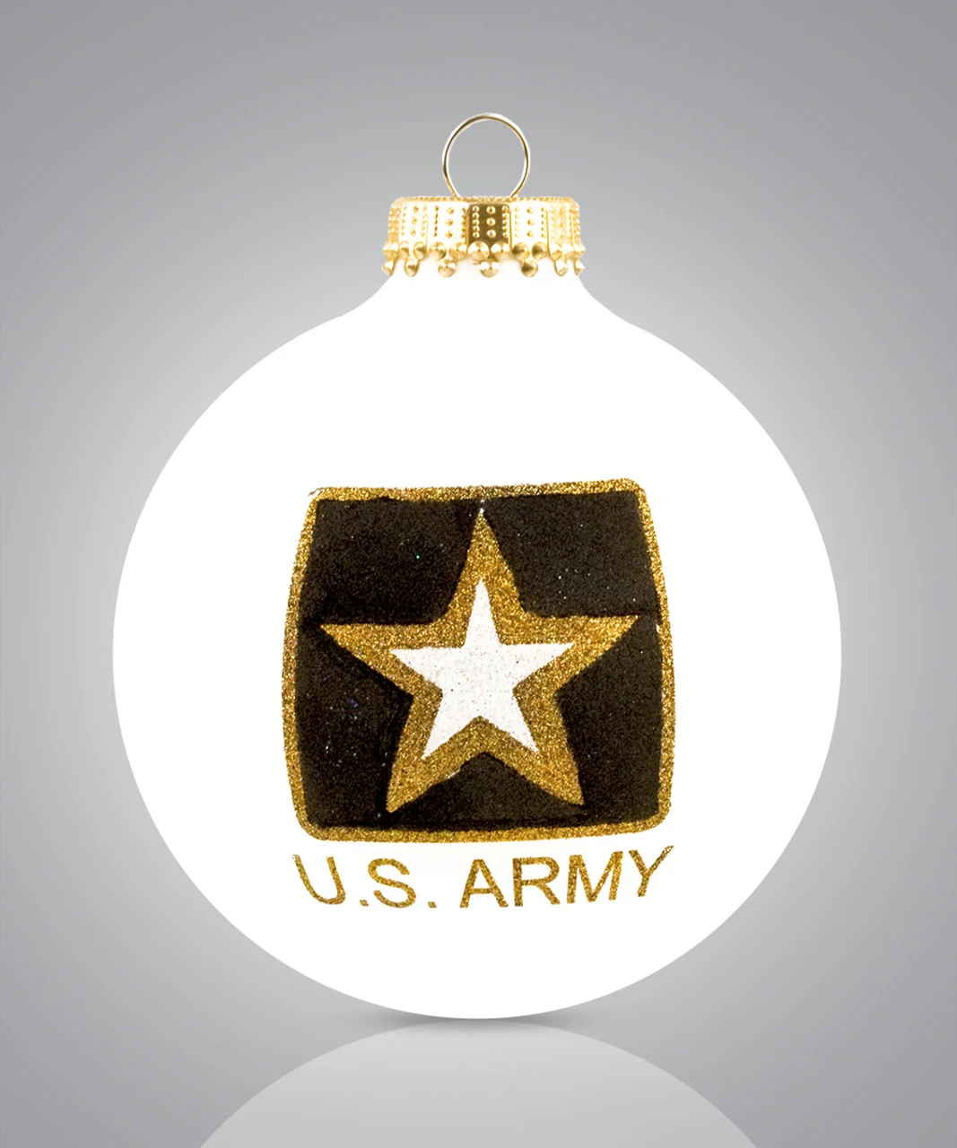 Heart Gifts By Teresa - US Army Ornament 4 Heart Gifts By Teresa - US Army Ornament - Image 2