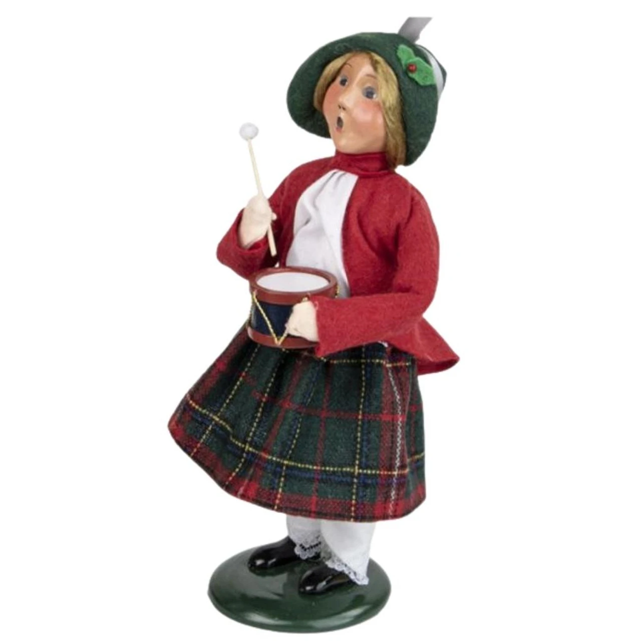 Byers' Choice - Musical Family Girl With A Drum Caroler 5 Byers' Choice - Musical Family Girl With A Drum Caroler - Image 3
