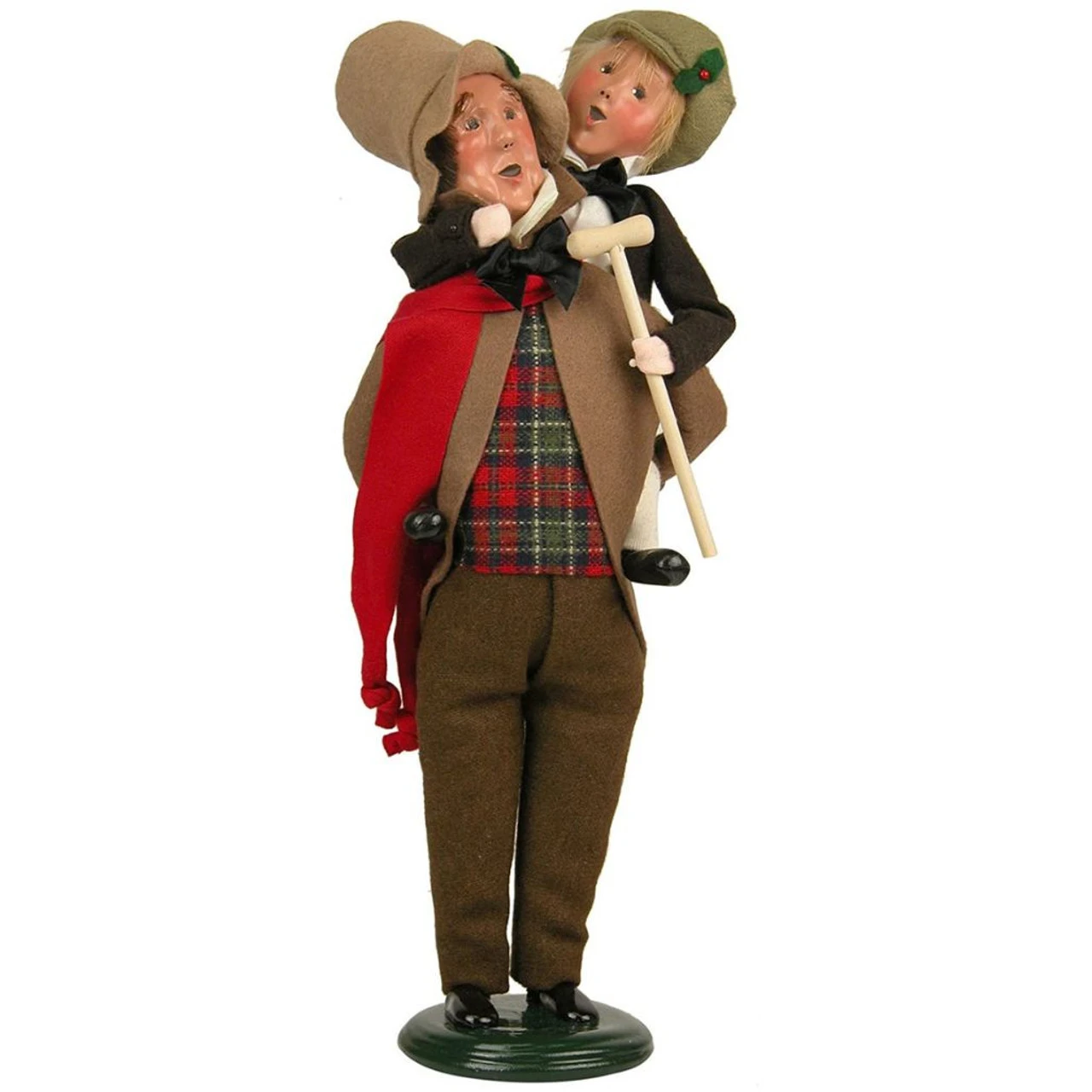 Byers' Choice - Bob Cratchit & Tiny Tim Caroler 3 Byers' Choice - Bob Cratchit & Tiny Tim Caroler