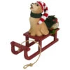 Byers' Choice - Dog On Sled -Ornaments Shop 161613 Byers Choice Dog on Sled 42187.1659363791