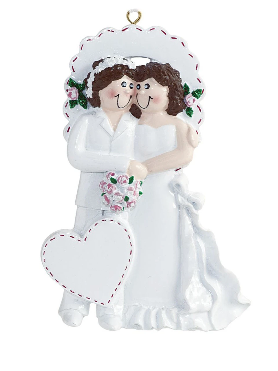 Personalized To Have And To Hold Female Couple Wedding Ornament 3 Personalized To Have And To Hold Female Couple Wedding Ornament