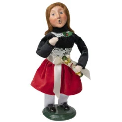 Byers’ Choice - Cries Of London Girl With Christmas Crackers Caroler